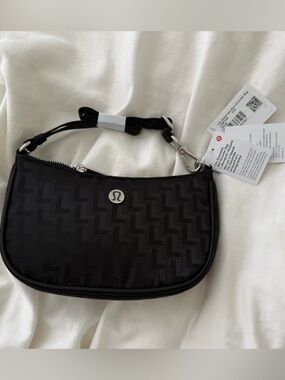 Brand New Lululemon City Essentials Mini Shoulder Bag 1L / Monogram Jacquard